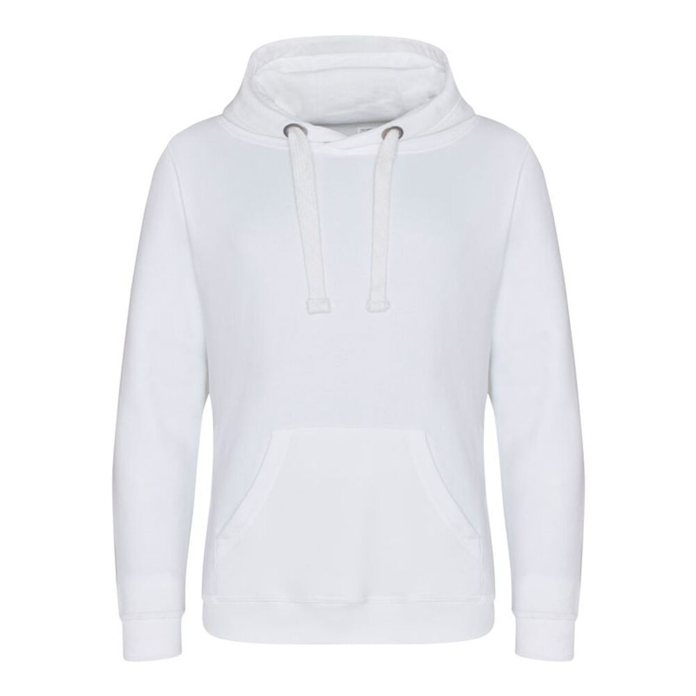 AWDis Just Hoods Mens Graduate Heavyweight Hoodie / Arctic White